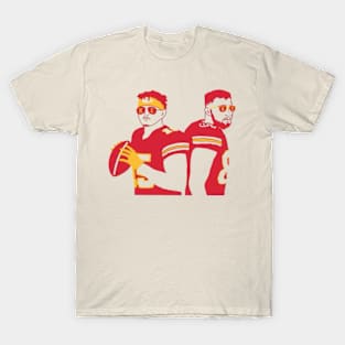 Mahomes Kelce Glasses T-Shirt